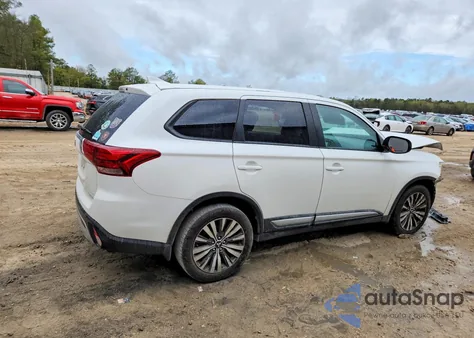 2020 Mitsubishi Outlander Es z USA, uszkodzony, nr VIN JA4AD2A34LZ008433